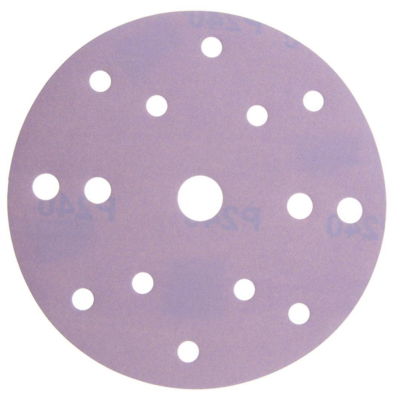 740 Абразивные круги SMIRDEX Ceramic Velcro Discs, D=150, 15 отв - 35 р