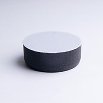 Полировальный круг из поролонa D80 mm T30 mm мягкий черный Black (шт.)