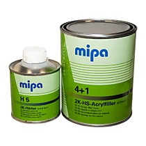 Грунт MIPA Acrylfiller 2К 4+1 акриловый чёрный (комплект), уп.1л+0,25л - 1900 р